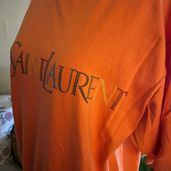 Vintage Saint Laurent Embroidered Sweatshirt - Picture 5 of 16